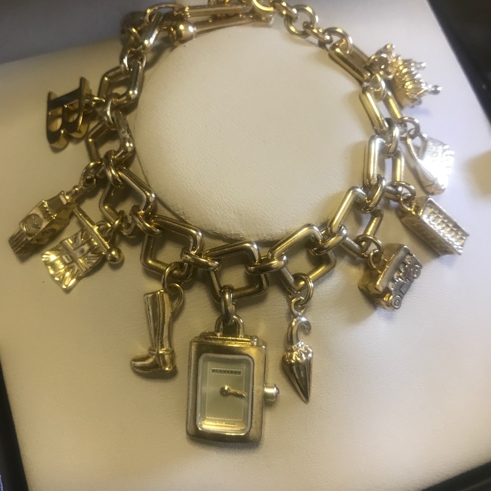 Burberry charm bracelet